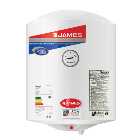 TERMOTANQUE JAMES 40 LTS.ACERO