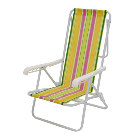 SILLA ACERO RECLINABLE 8 POSICIONES