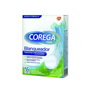 LIMPIADOR EN TABLETAS COREGA WHITENING x 30