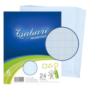 HOJAS TABARE MILIMETRADA 24UNID