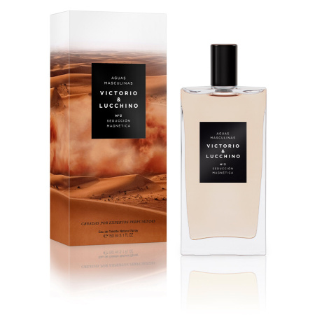 AGUA MASCULINA VICTORIO &LUCCHINO N°3 SEDUCCIÓN MAGNÉTICA 150 ml