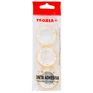 CINTA ADHESIVA TEORIA 12X10 X3  1210/3B