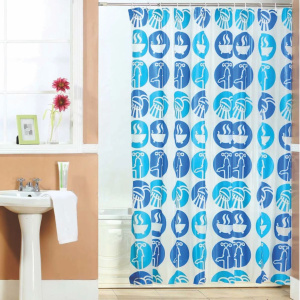 CORTINA DE BAÑO 180 X 180 BUKARA