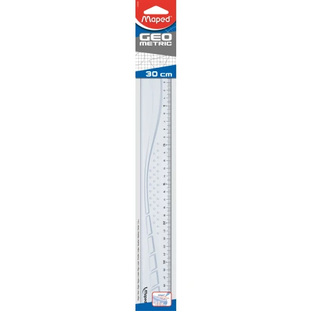 REGLA MAPED 30CM GEOMETRIC REG242030