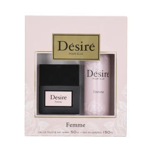 PACK DESIRÉ FEMME - PERFUME + DEO.
