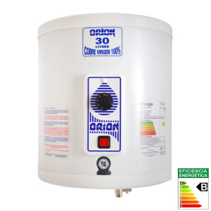 TERMOTANQUE ORION COBRE 30 LT.