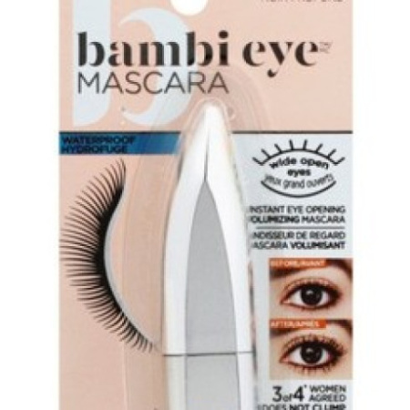 MÁSCARA DE PESTAÑAS L'OREAL BAMBI EYE BLACKEST BLACK WSH