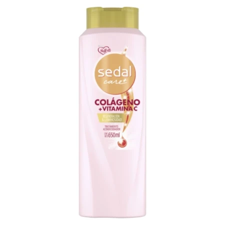 CHAMPÚ SEDAL COLÁGENO + VITAMINA C 650ML.