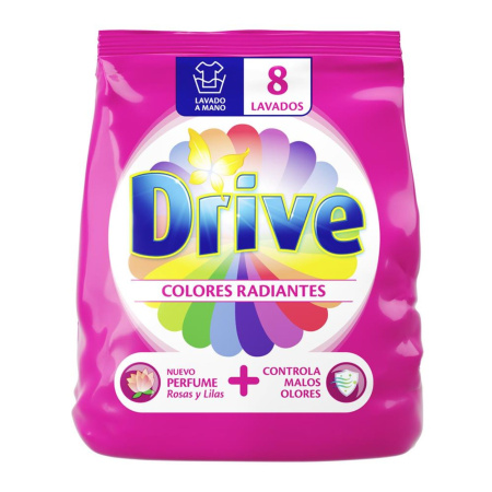 JABÓN EN POLVO DRIVE REGUALR COLORES RADIANTES 800GR.