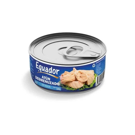 ATÚN GRATED EQUADOR AL AGUA 170GR.