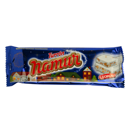 TURRON GEORGALOS MANI NAMUR 70 GRS