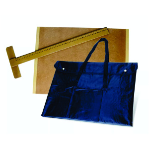 SET TABLA 1/4 W, REGLA, Y FUNDA