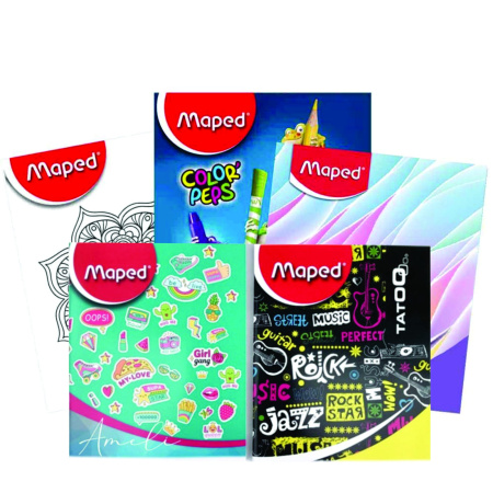 CUADERNO MAPED RAYADO 96 HOJAS