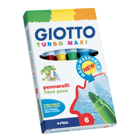 MARCADOR GIOTTO GRUESO TURBO X6
