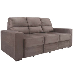 SOFA DIVINO MICROFIBRA 3 CUERPOS MOD. LOUIS