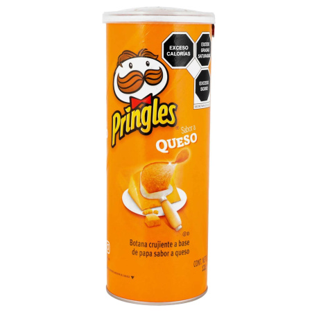 PAPAS FRITAS PRINGLES QUESO 124GR.