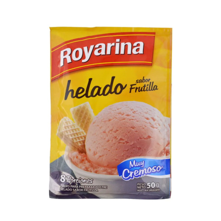 HELADO ROYARINA FRUTILLA 50GR