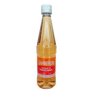 VINAGRE DE MANZANA GAMBERONI 500 ML