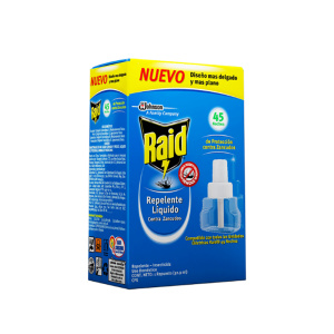INSECTICIDA RAID 45 NOCHES REPUESTO