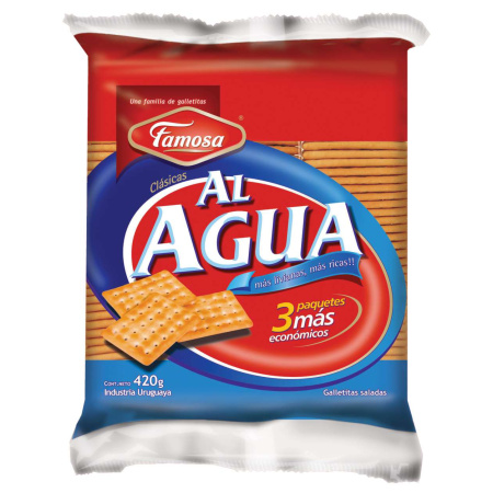 GALLETA AL AGUA FAMOSA 420GR