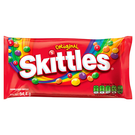 GOLOSINA SKITTLES ORIGINAL 61.5 GR.