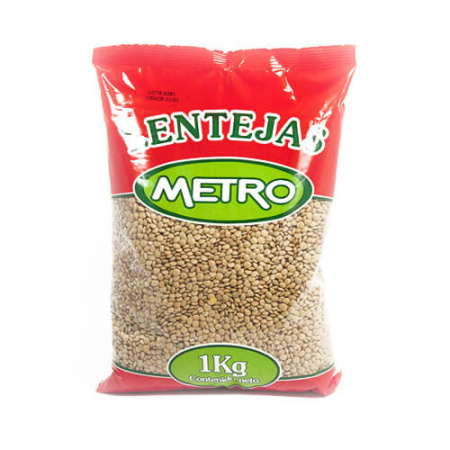 LENTEJAS METRO 1 KG.