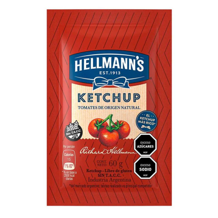 SALSA KETCHUP HELLMANN`S 60GR