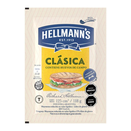 MAYONESA HELLMANNS 118 GR.