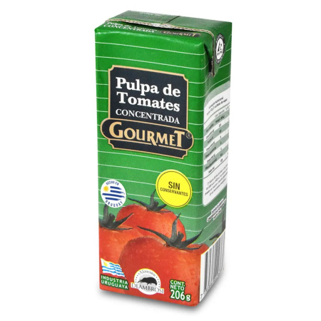 PULPA DE TOMATE GOURMET 206GR
