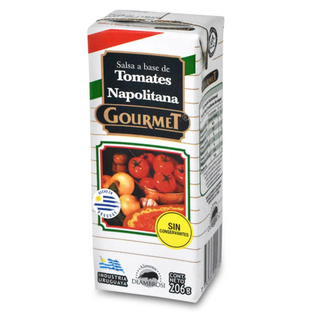 SALSA NAPOLITANA GOURMET 206 GR