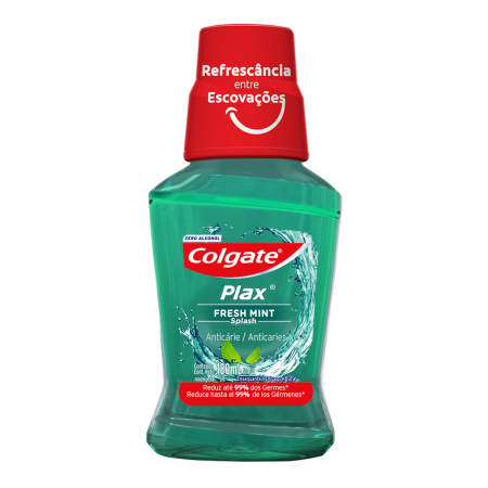 ENJUAGE BUCAL COLGATE PLAX FRESH MINT 180ML