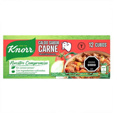 CALDOS KNORR CARNE X12