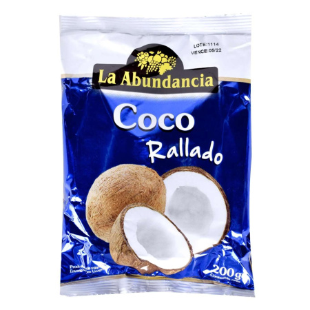 COCO RALLADO LA ABUNDANCIA 200GR