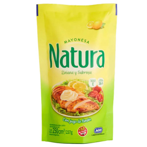 MAYONESA NATURA POUCH 250 GR
