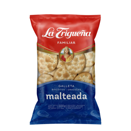 GALLETA MALTEADA TRIGUEÑA 1/2 KG