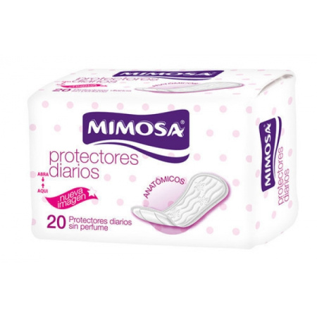 PROTECTORES DIARIO MIMOSA REGULAR X20