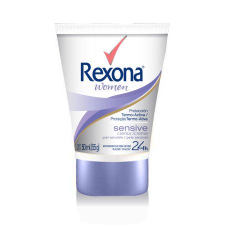 DESODORANTE REXONA CREMA SENSIVE 55G.