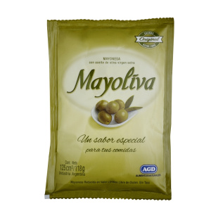 MAYONESA MAYOLIVA SACHET 125 GR
