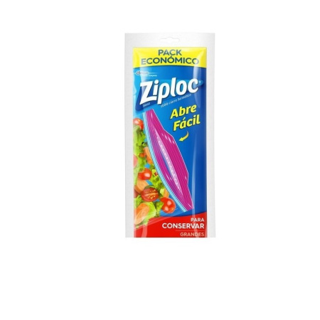 BOLSAS ZIPLOC CONSERVA GRANDE X 10 UNID.