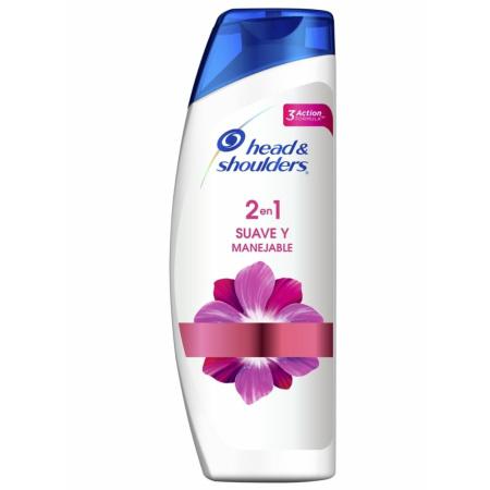 CHAMPU H&S SUAVE 2 EN1 180ML