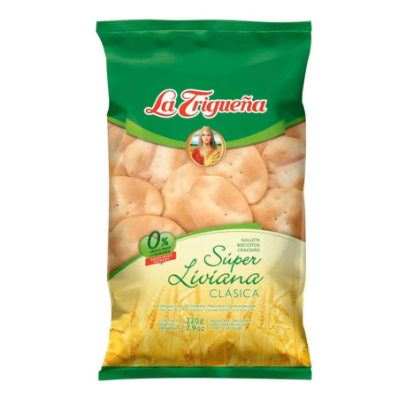 GALLETA SUPER LIVIANA NATURAL LA TRIGUEÑA