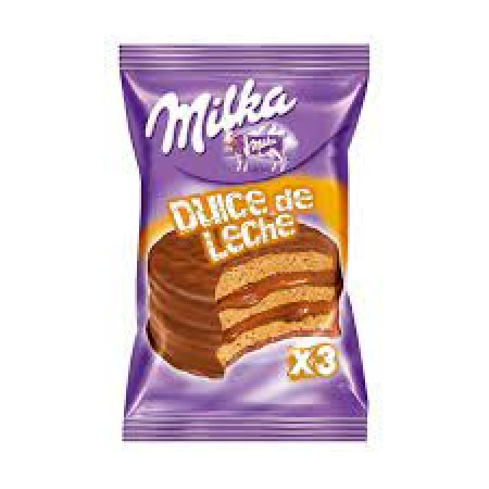 ALFAJOR MILKA TRIPLE DULCE DE LECHE