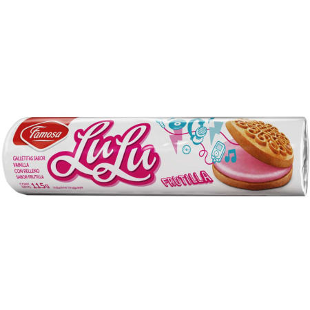 GALLETA LULU FRUTILLA 115GR FAMOSA