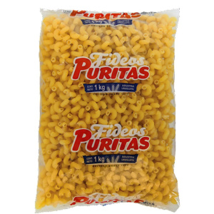 FIDEOS SEMOLADOS PURITAS RIZZETO 1 KG.