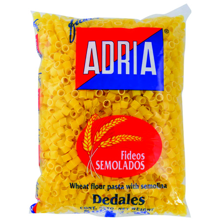 FIDEOS SEMOLA ADRIA DEDALES 500GR