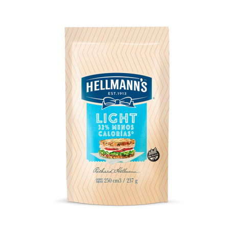 MAYONESA HELLMANNS LIGHT 237GR
