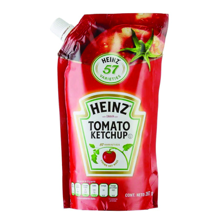 SALSA KETCHUP HEINZ DOYPACK 397GR.