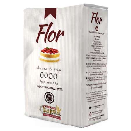 HARINA TRIGO FLOR 0000 1 KG