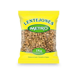 LENTEJONES METRO 1 KG