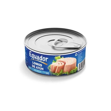 ATUN EN LOMOS EN AGUA EQUADOR 170 GR.